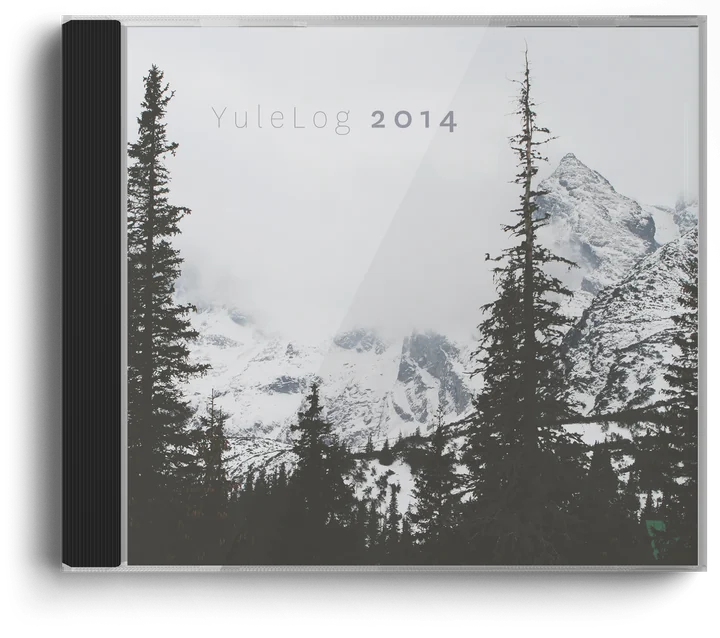 Yule Log 2014 CD case