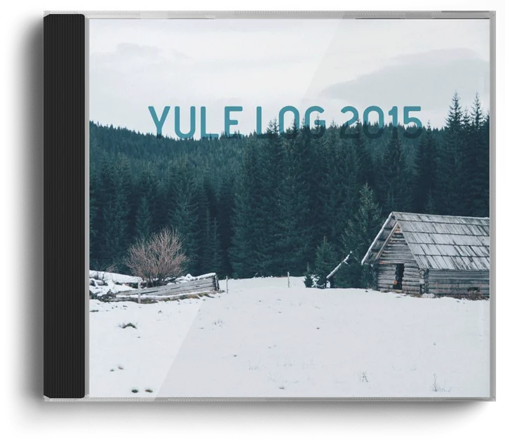 Yule Log 2015 CD case