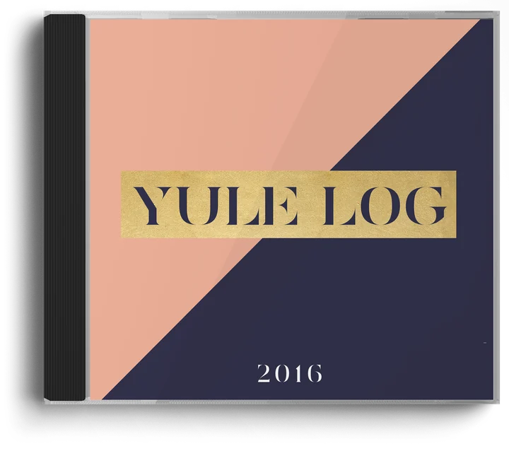 Yule Log 2016 CD case