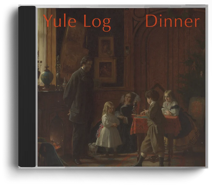 Yule Log Dinner CD case