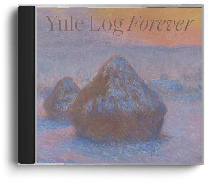 Yule Log Forever CD case